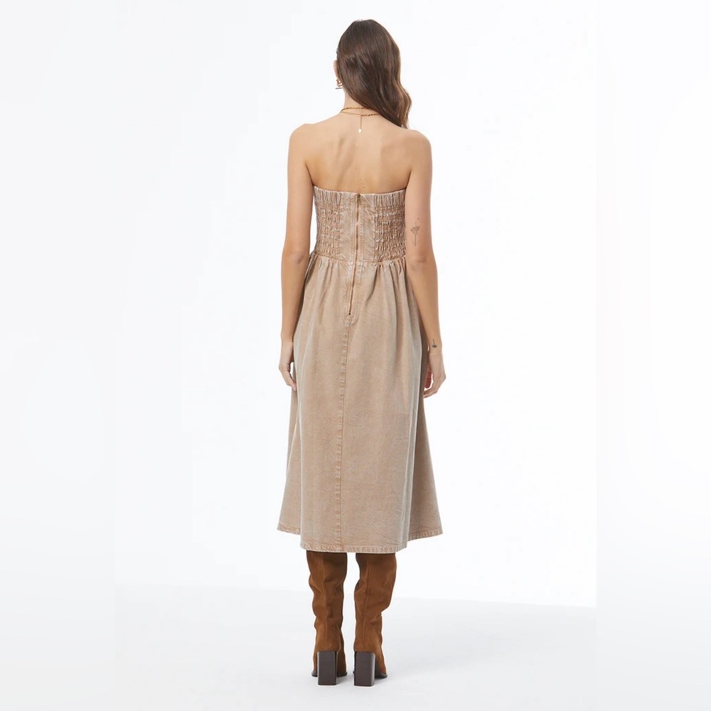 Young Fabulous & Broke- Donna Day Dress- Shitake size S - Picture 4 of 16